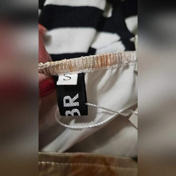 CBR Floral satin ruched bustier midi dress. Size small NWT - Picture 10 of 11